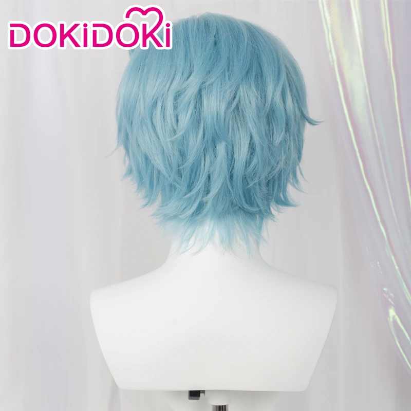 cosplay costume cosplay prop Il Dottore wig Game Genshin Impact Cosplay DokiDoki Christmas Cosplay Genshin Impact Il Dottore Hair Doctor