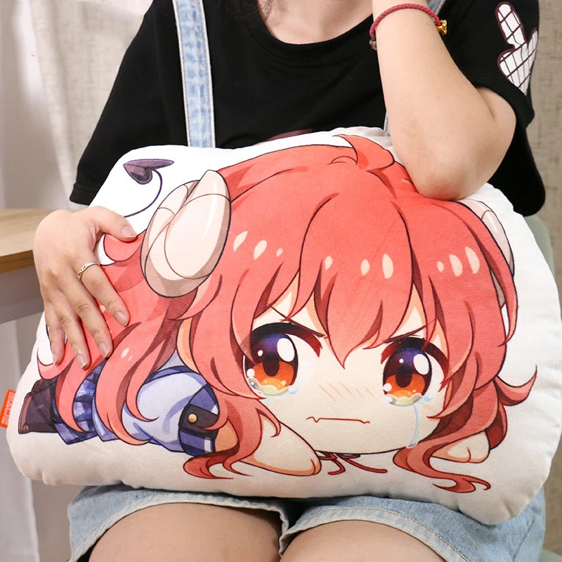 

Anime The Demon Girl Next Door Yuko Yoshida Cosplay Doll Plush Stuffed Cushion Throw Pillow Toy Xmas Gift