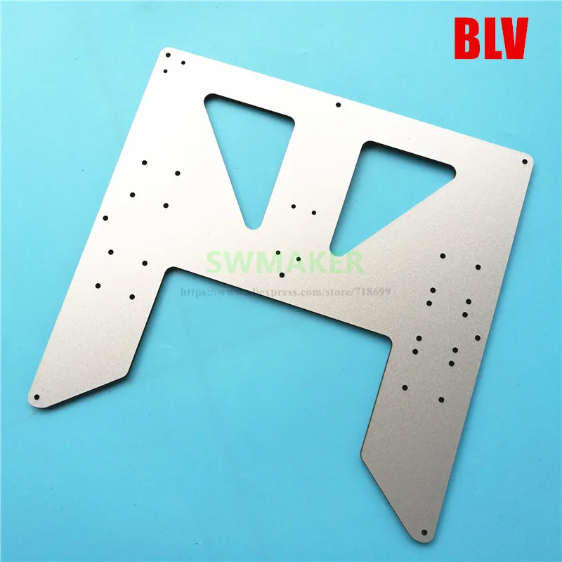 BLV Y carriage алюминиевые композитные плиты MGN12 MOD Prusa MK52 Heatbed fit MGN12H sleds Upgrade 3D части