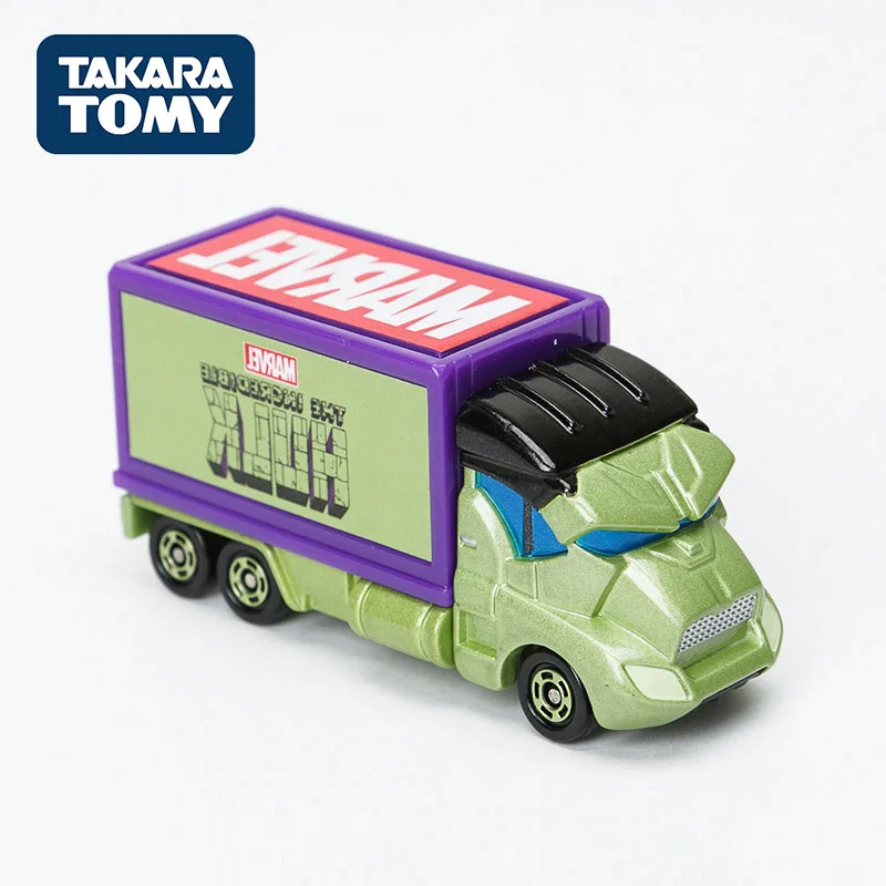 Takara Tomy Tomica Dreamstar Металл Diecast Marvel T.U.N.E. Маскарадный грузовик Hulk Evo. 5,0 детские игрушки модель автомобиля 973225