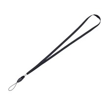 10x черный ремешок на шею для удостоверения личности пропуска карты значок/держатель мобильного телефона#8