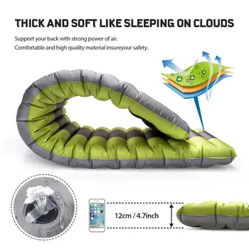 

Air Mattress Seeping Pad Tent Mat Travel Outdoors Self-Inflatable Camping Mattress Camping Air Cushion Waterproof