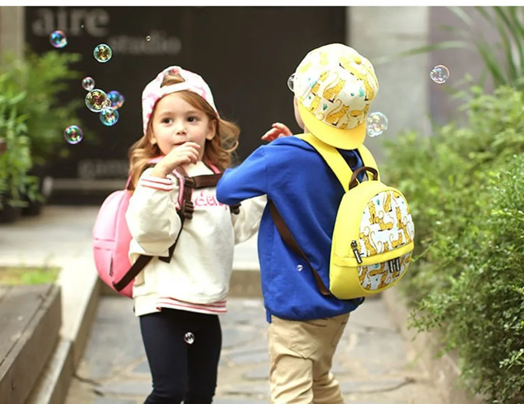 

Infants Garden School Bag Age of 3-5 Children Nursing Kids Anti-Go Missing Baby Cute Small Backpack