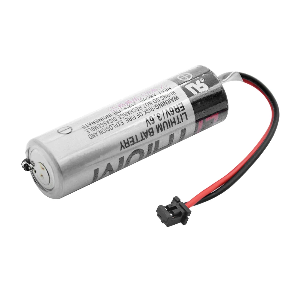 YCDC ER6V 2000mAh 3,6 V PLC батарея для Toshiba CNC система PLC контроллер литий-ионные резервные батареи