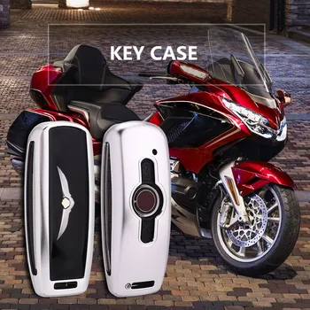 

Motorcycle Aluminium Alloy Key Case For Honda GL1800 Gold Wing GoldWing CNC Key Cover Key Case 2018 2019 2020