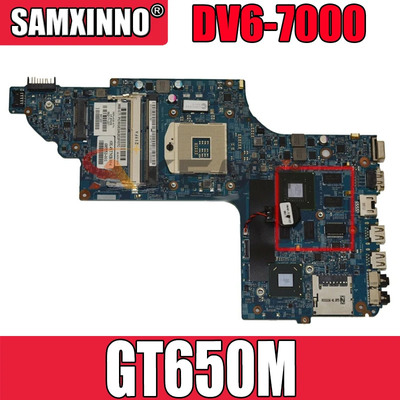 AKemy материнская плата для ноутбука HP Pavilion DV6-7000 682174-501 682174-601 11253-2 HM75 N13P-GT-A2 DDR3
