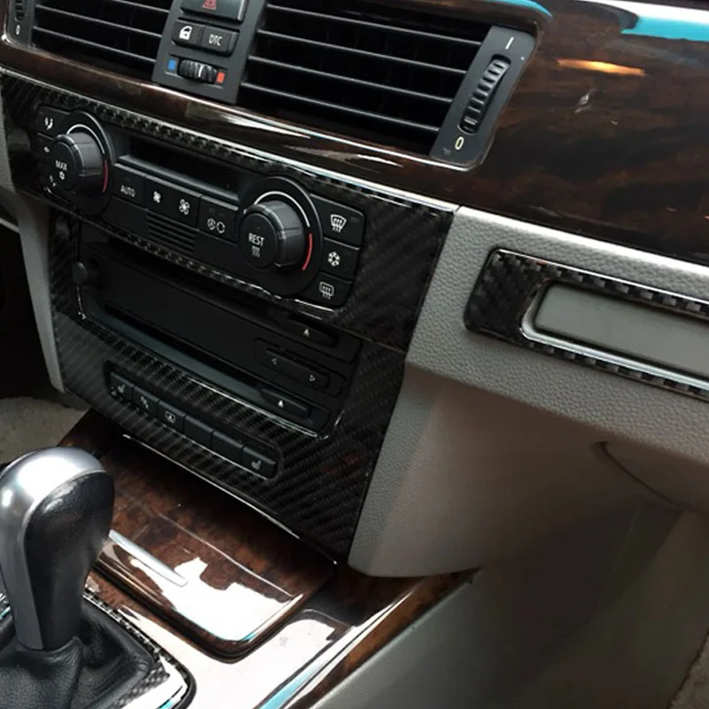 

Наклейка на панель Cd для кондиционирования воздуха, декоративная наклейка для автомобиля Bmw E90 3 серии 2005-2012