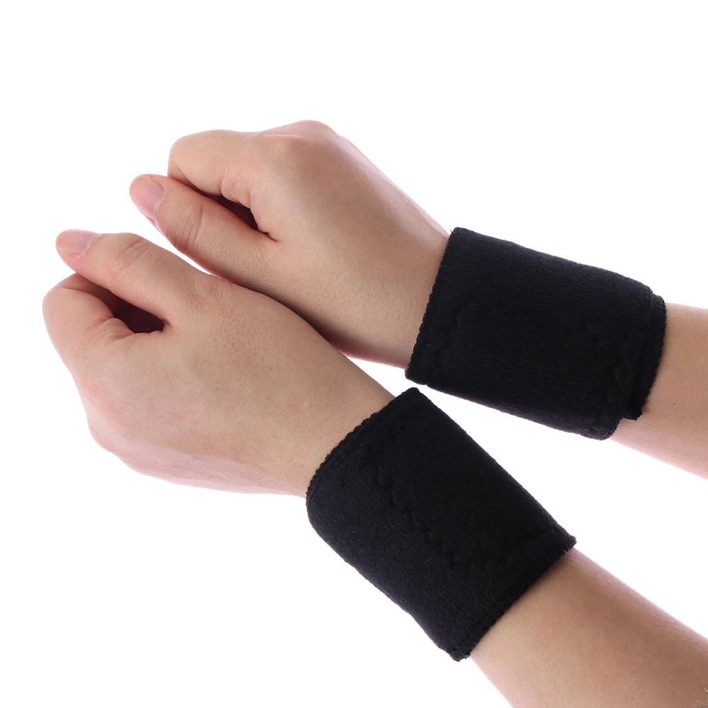 Wrist Brace Tourmaline Self-Heating 1 Pair for Sports Protection and Arthritis Pain