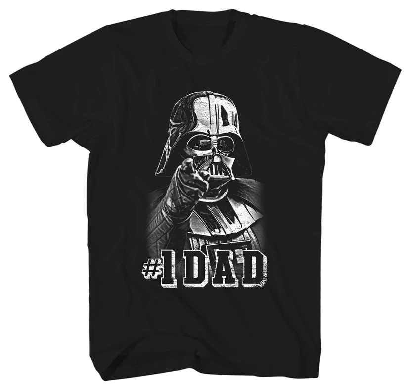 Star Wars Darth Vader #1 Dad Aggressive Black Men'S T-Shirt New Personality Custom Tee Shirt |
