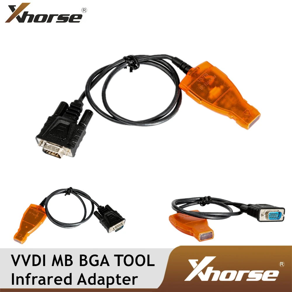 

Оригинальный Xhorse VVDI MB BGA инструмент инфракрасный смарт-ключ адаптер для Mercedes Benz MB BGA Автомобильный Дистанционный ключ Инфракрасный соединительный кабель