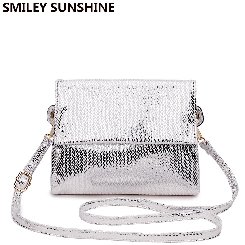 Сумка мессенджер SMILEY SUNSHINE женская маленькая кожаная сумка на плечо ручной клатч