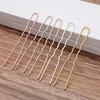 50pcs/lot 70mmx1.2mm Hair Sticks U shape Hair Pins & Needles Setting Accessories for Women Jewelry Bulks Jewelry Making DIY ► Photo 1/4