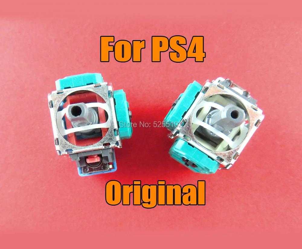 2 шт. оригинальный беспроводной контроллер для Sony Dualshock 4 PS4 3d Рокер Джойстик с