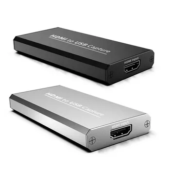 

4K HDMI Video Capture Card Multi-functional Classic Practical HDMI to USB 2.0 Grabber Record Box for Game Recording