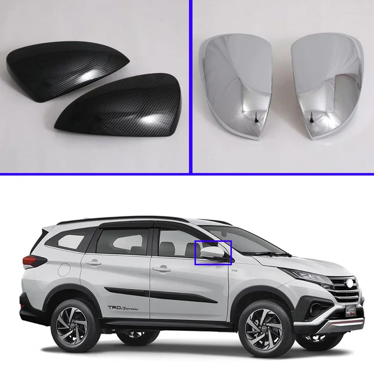 Для Toyota RUSH(F800/F850) автомобильные аксессуары зеркало на дверь Накладка заднего вида крышка Накладка литьевая гарнитура