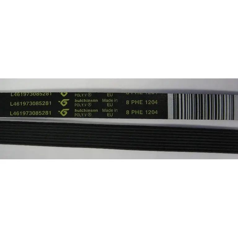 Ремень для стиральной машины Вирпул (Whirlpool) L-1204 H8 (HUTCHINSON) черный 481235818167 | Бытовая