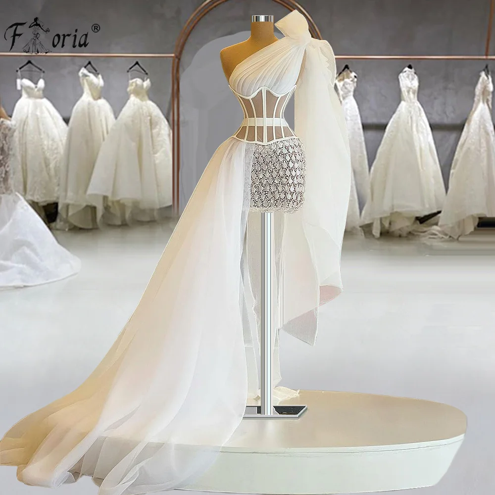 

Красивые белые фатиновые платья для выпускного вечера с бантом на одно плечо Высокая Низкая кружево со шнуровкой сзади длинные свадебные Платья для вечеринок индивидуальный заказ Vestidos