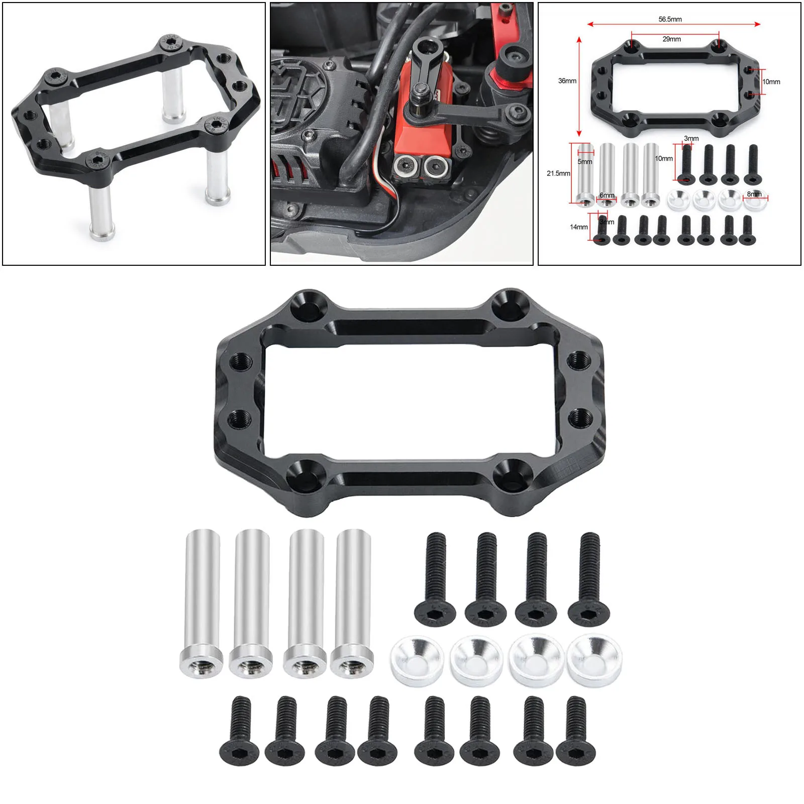 GreenCertified quality of service Aluminum Alloy Steering Servo Mount