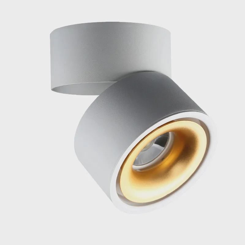 

Surface Mounted Dimmable LED Ceiling Lights 7W/9W/12WCOB LED Down light Foldable 360° Rotatable LED Spot lightsAC85-265V