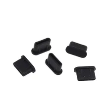 5pcs Dustproof Cover Cap Jack Charger Plug Type-C Port Anti-dust For Mobile Phone Dust Plugs Cover Cap