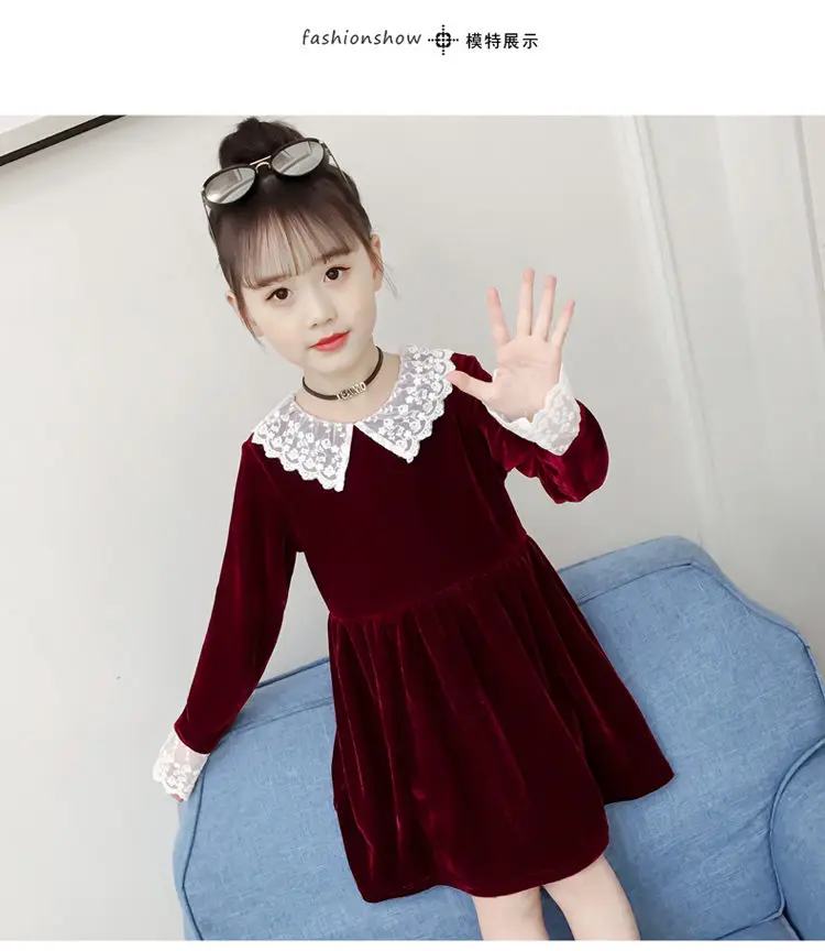 金丝绒拉链裙_06