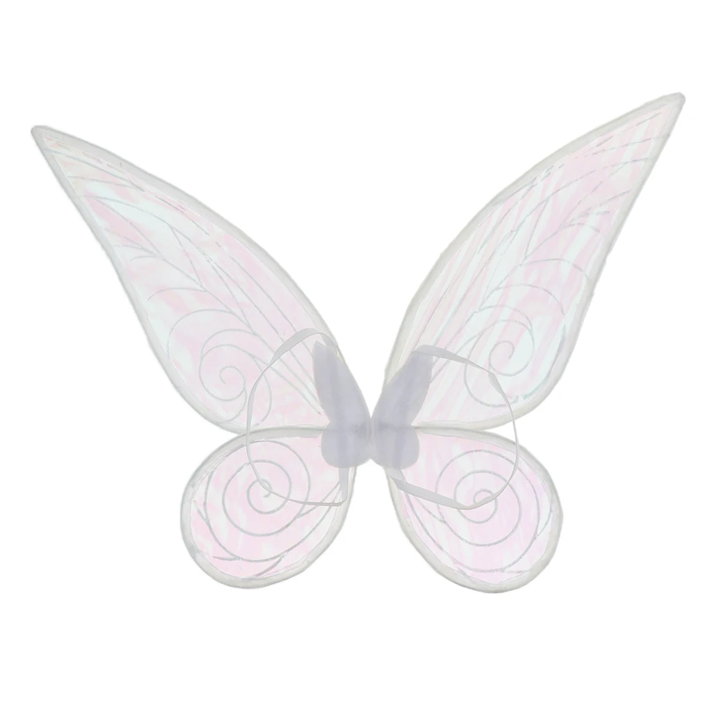 Adult / Kids Shiny Color Changing Butterfly Angel Fairy Wing Party Fancy Dress