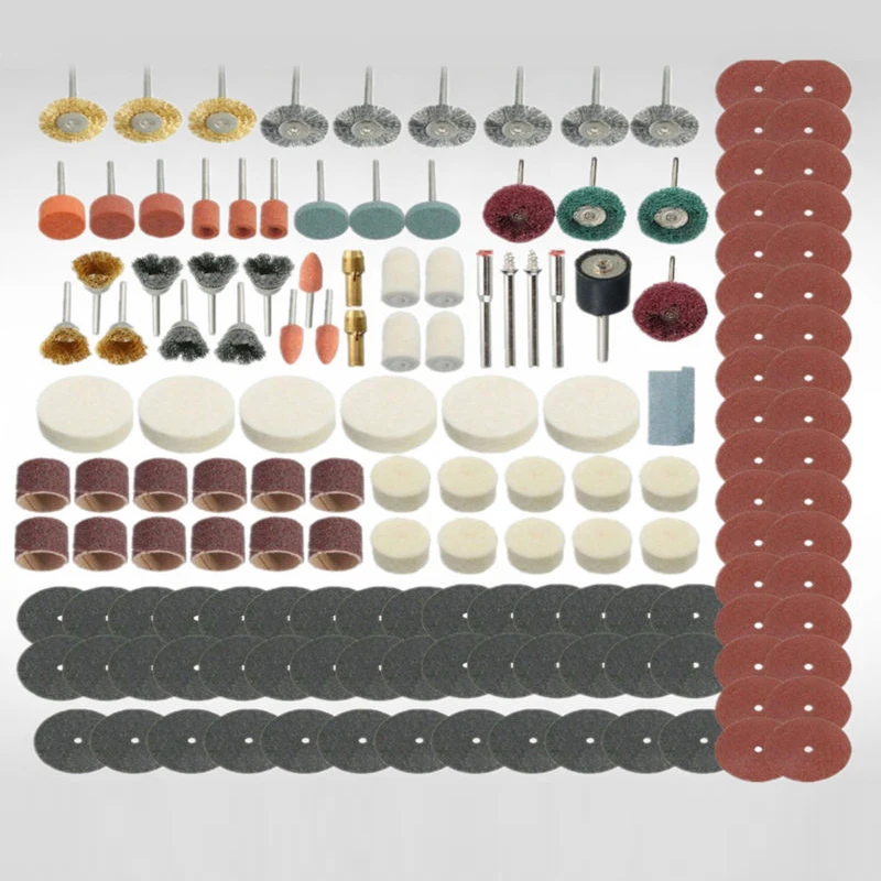 347pcs Set Grinding Sanding Polishing Rotary Tool Carving Wheel Accessory Kit