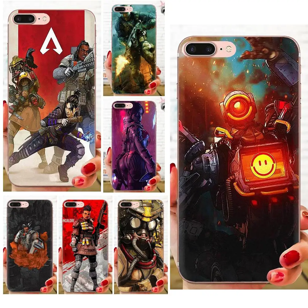 

Apex Legends Transparent TPU Case Covers For Galaxy Alpha Note 10 Pro A10 A20 A20E A30 A40 A50 A60 A70 A80 A90 M10 M20 M30 M40
