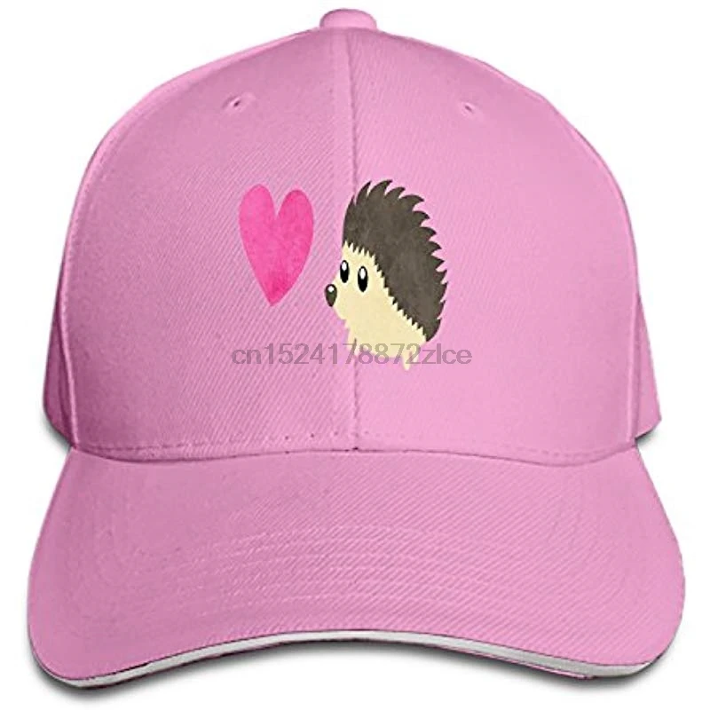 Ежик любовь Регулируемая Сэндвич бейсболка хлопок бейсболка с козырьком шляпа