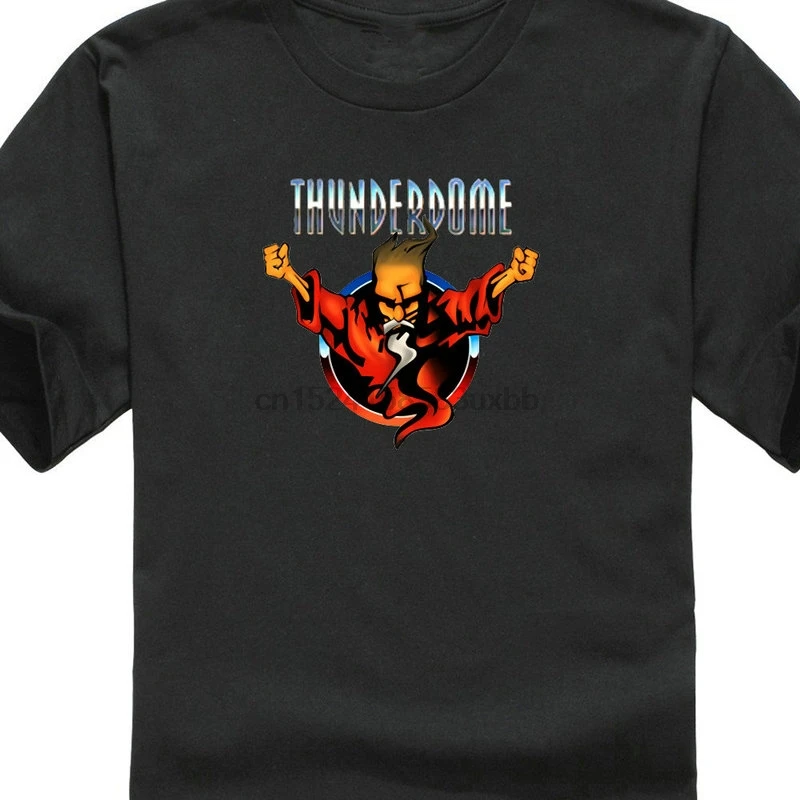 Футболка оптовая продажа круглый вырез короткий рукав мужская Thunderdome базовый