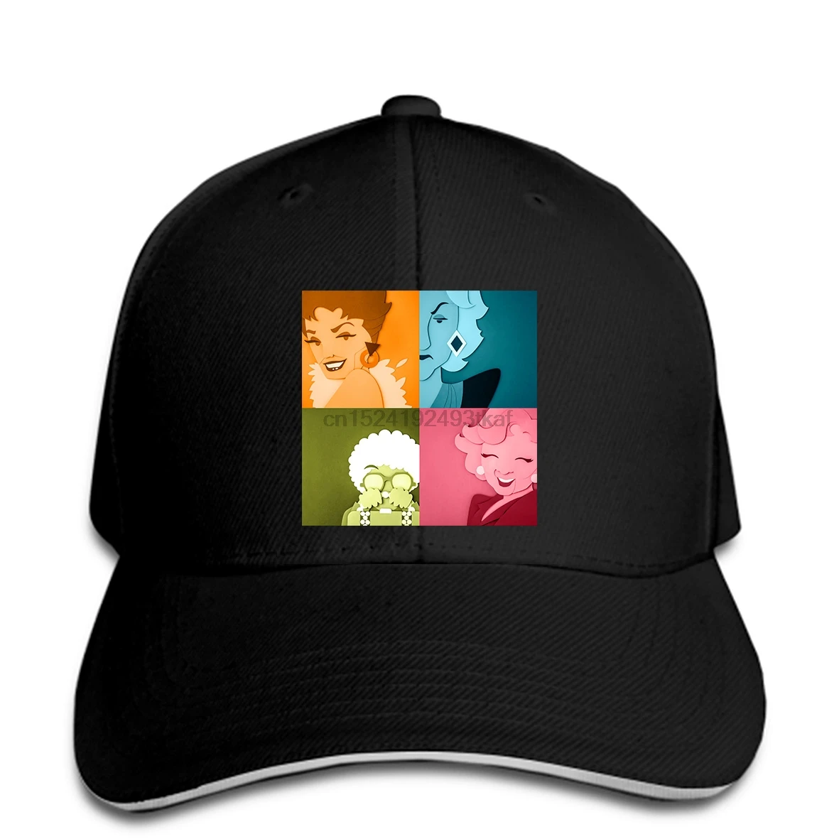 Бейсбольная кепка с принтом на заказ для мужчин, золотого цвета, для девушек и женщин, Кепка с острым носком