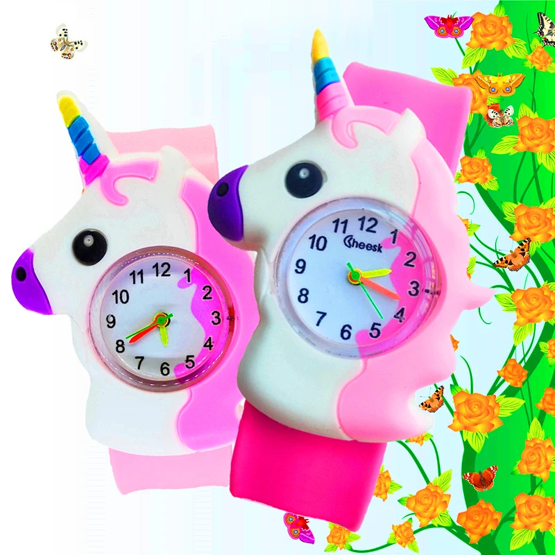 Pony Wrist Watch Children Kids Watches Boys Girls Gift Electronic Digital Sports Children Watch Students Clock Baby Unicorn Toys afbeelding