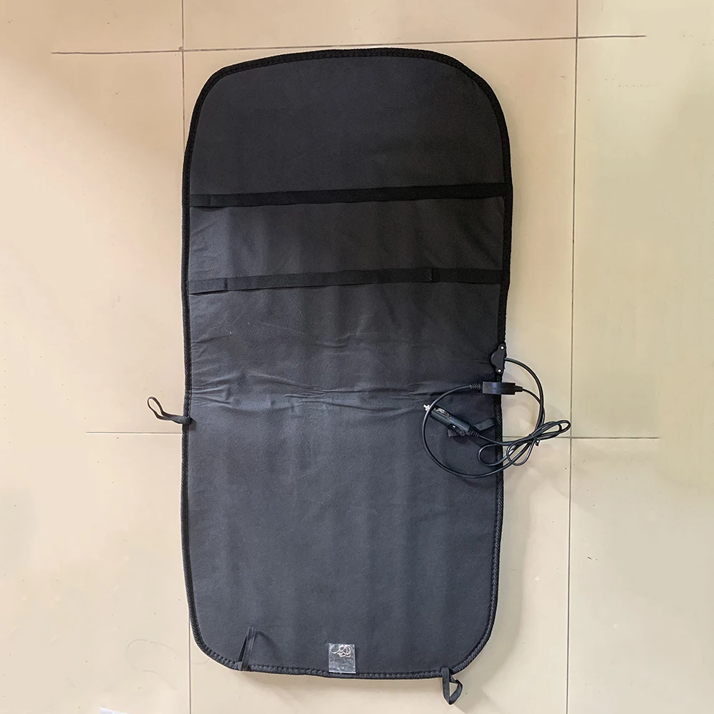 

Car Seat Heater New lamb wool fabric 12v car heating cushion gray lamb wool car Warmer Cover Winter Heated