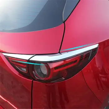 

WELKINRY car auto cover for Mazda CX-5 KF 2017 2018 2019 ABS chrome rear tail lamp light trim