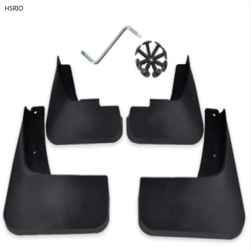 

hskia Mudguards car Mud guard fender mudguard car flipper with install tools dustproof Mud proof free shipping