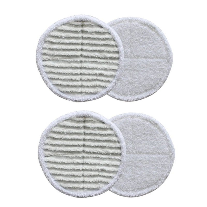 

4 Pack Soft Press Mop Pads Replacement for Bissell Spinwave 2124 2039A 2240Z Powered Hard Floor Mop