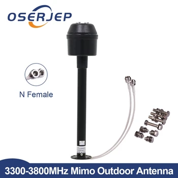 

2X27dBi 3300-3800MHz Mimo antenna Feed Outdoor Antenna with 2*N female 0.3M cable