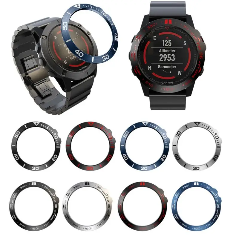Кольцо для часов Garmin Fenix 3 /Fenix3 HR клейкий чехол аксессуары умных из нержавеющей