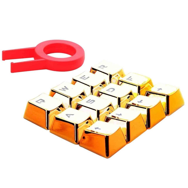 ABS Double Shot Injection Backlit Keycaps for Mechanical Gaming Keyboards with Key Puller