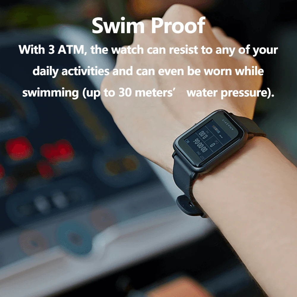 Huami Amazfit Bip Lite Смарт часы глобальная версия легкие умные с 45 днями в режиме
