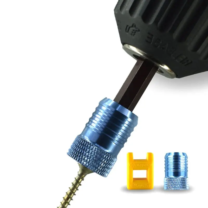 

Magnetic Ring Strong Magnetizer with Demagnetizer Screwdriver Bits Pick Up Tools