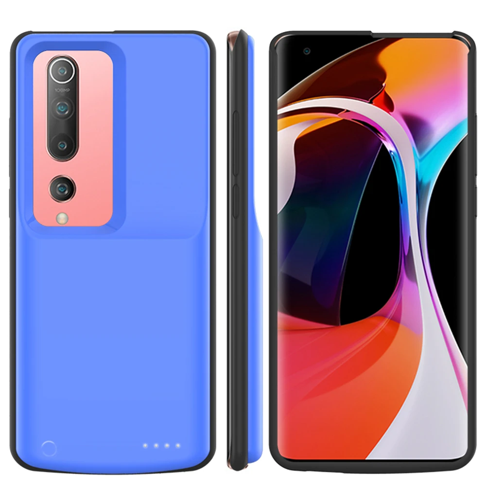 Чехлы NTSPACE для зарядки аккумуляторов Xiaomi Mi 10 Pro чехол 6800 мАч внешний аккумулятор