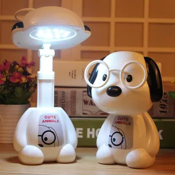 

Cute LED Table Lamp for Kids Telescopic Folding Energy Saving Desk Lamp USB chargeable with Eye Protection Baby Night Light