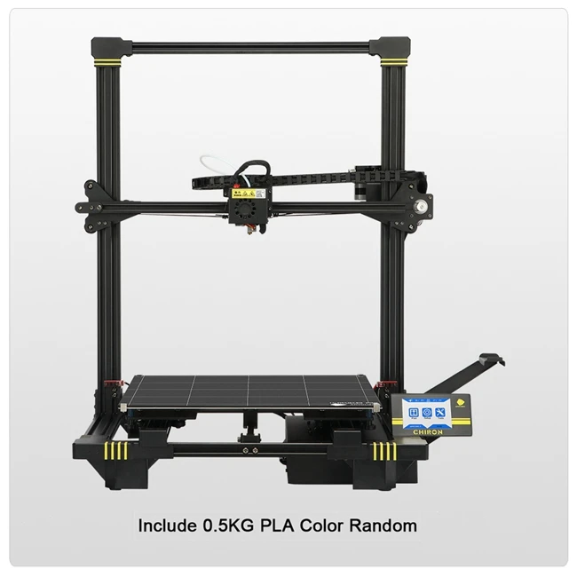 ANYCUBIC 3d принтер Chiron крупнейший TFT экран ultracase экструдер двойной Z Axisolor обновленная PLA нить 3d drucker размера плюс - Цвет: Chiron  anycubic