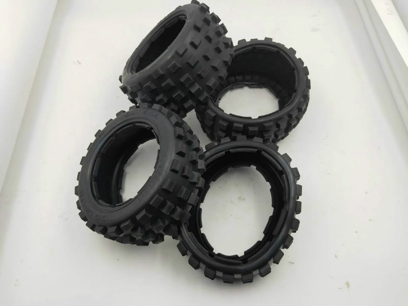 Внедорожные шины для 1/5 HPI ROVAN KM MADMAX BAJA 5B SS RC автозапчасти - Цвет: FRONT REAR TIRE