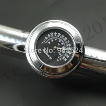 Мотоцикл на заказ 7/8 ''-1" Руль барный термометр для Kawasaki GSX-R 600 750 1000 1300 GSF SV R1 R6 XV FZ Road King V Star