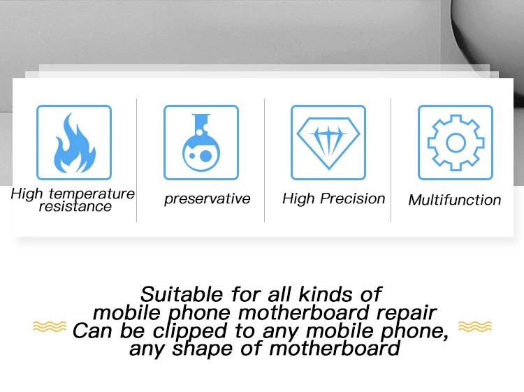 WL держатель печатной платы приспособление высокой температуры материнская плата приспособление для iPhone Android IC чипы печатная плата зажим ремонт