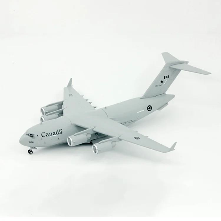 1/200 самолет модель самолета Канада USAF C-17 Globemaster III Тактический военный транспорт самолет литой металлический самолет модель - Цвет: Photo Color