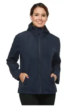 

MIER Waterproof Rain Jacket for Women Lightweight Raincoat with Hood Outdoor Windbreaker