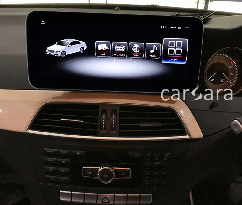 r w204 screen ntg4.5 car